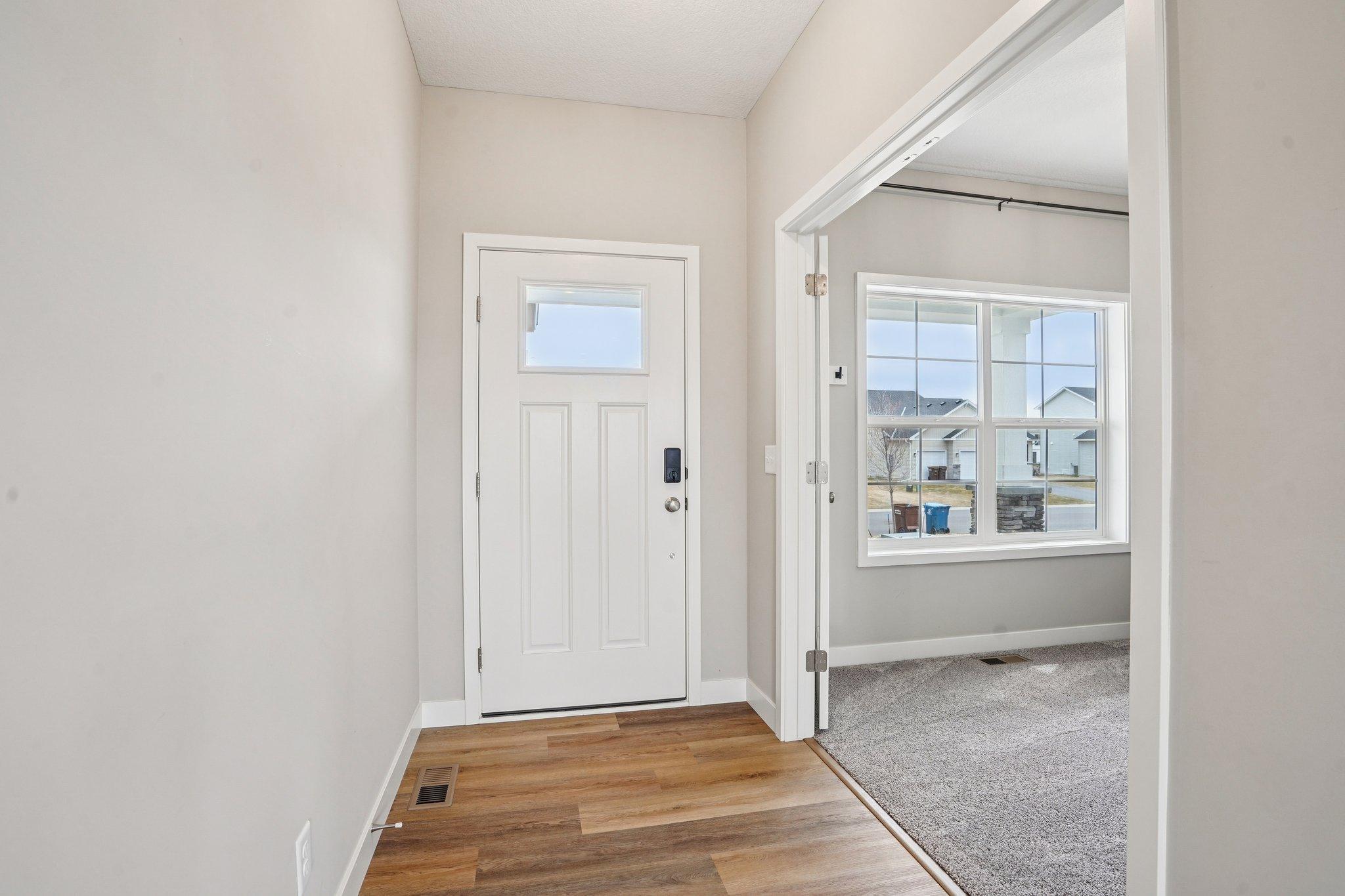 Bright entry welcomes you and your guests.