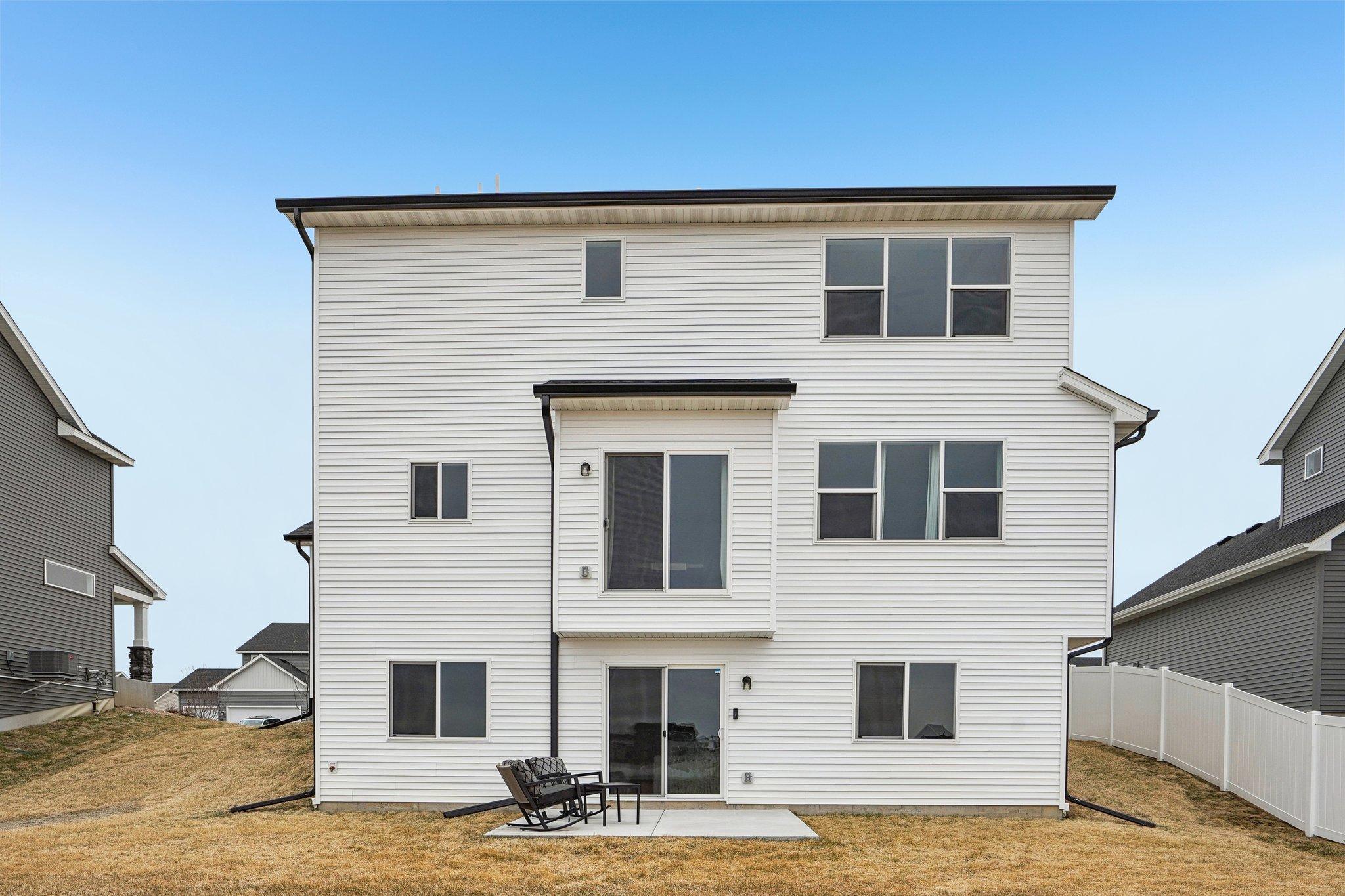 Perfect Patio out the lower level.