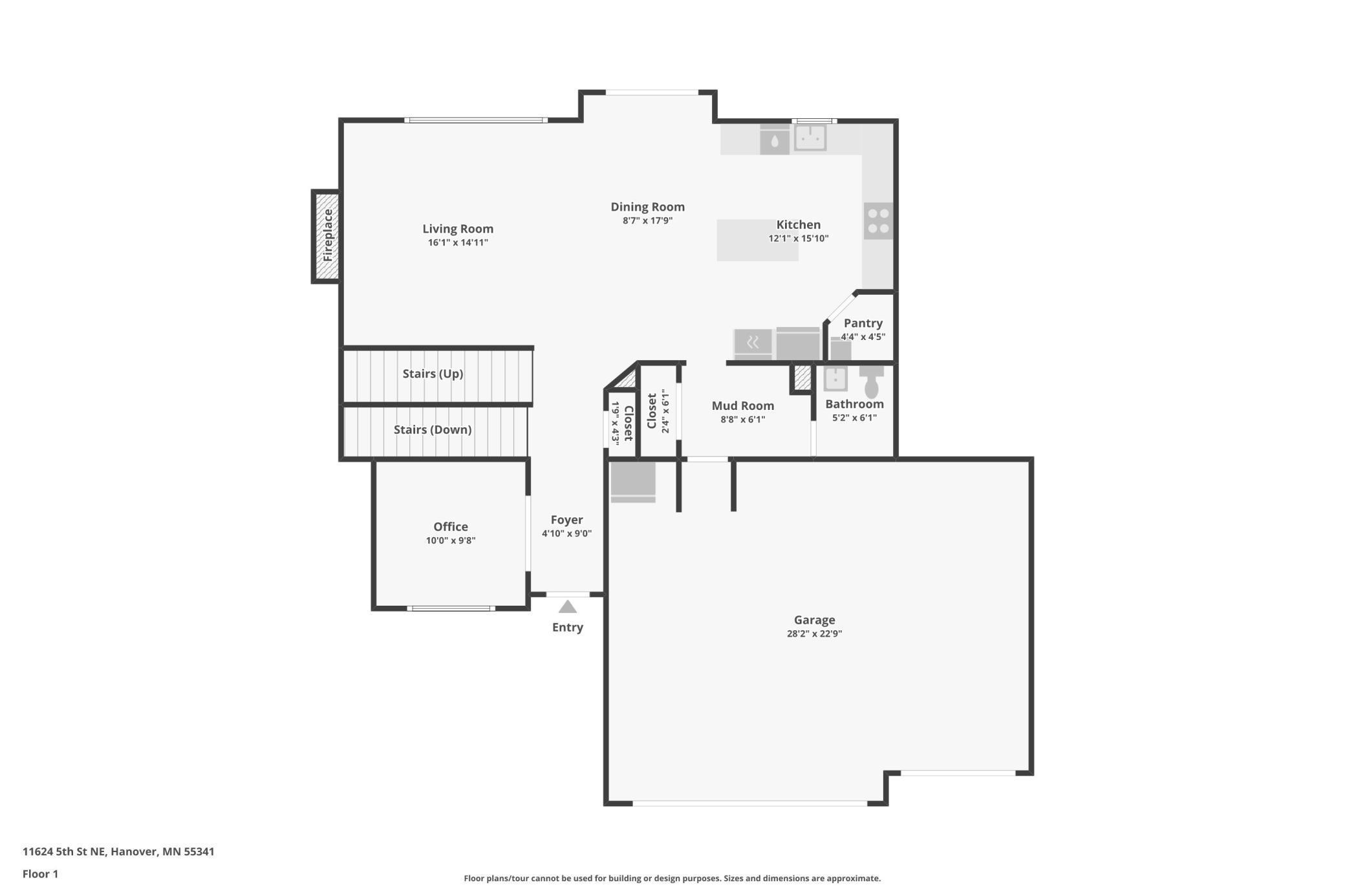Main Level Floor Plan