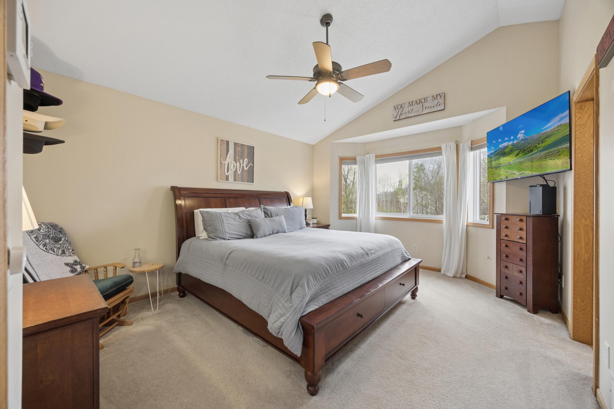 Primary bedroom upper level