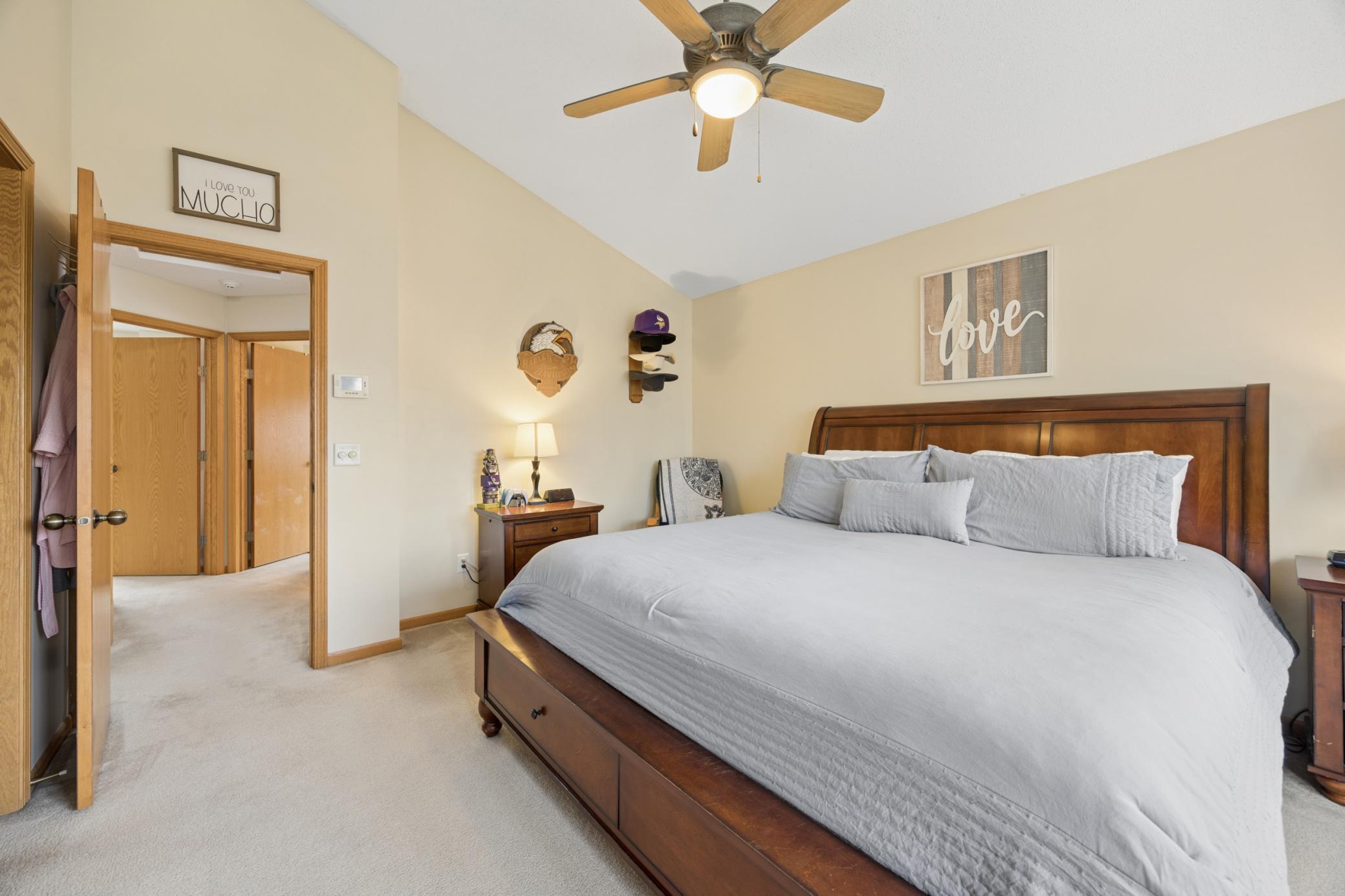 Primary bedroom upper level