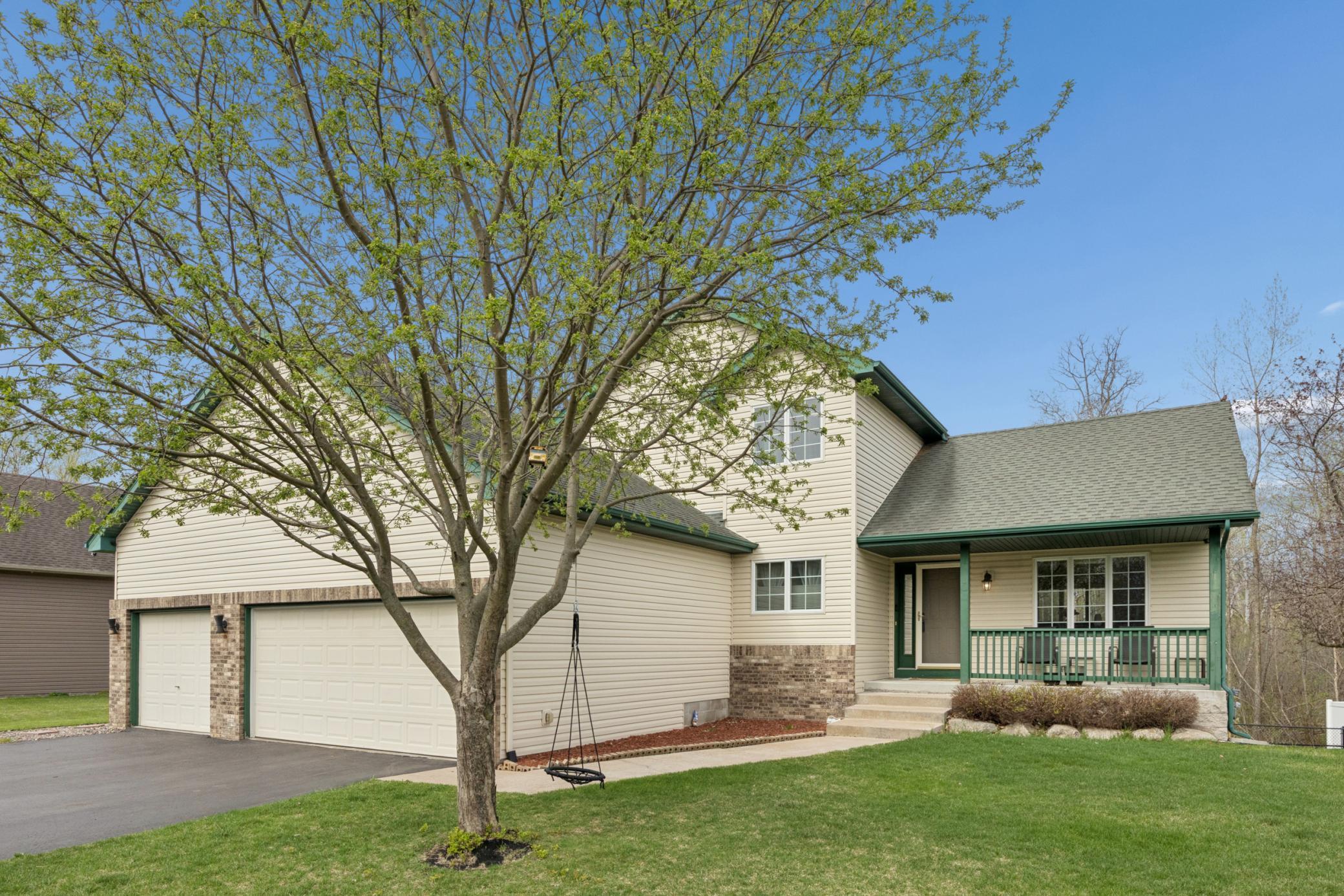 Exterior front angled