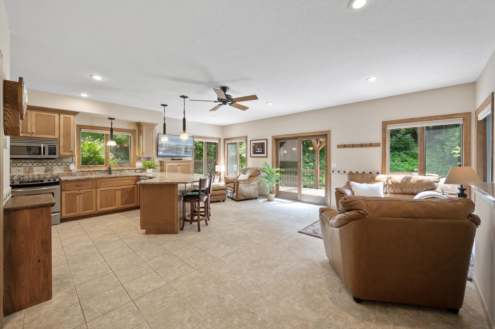 tile floors heated with geothermal