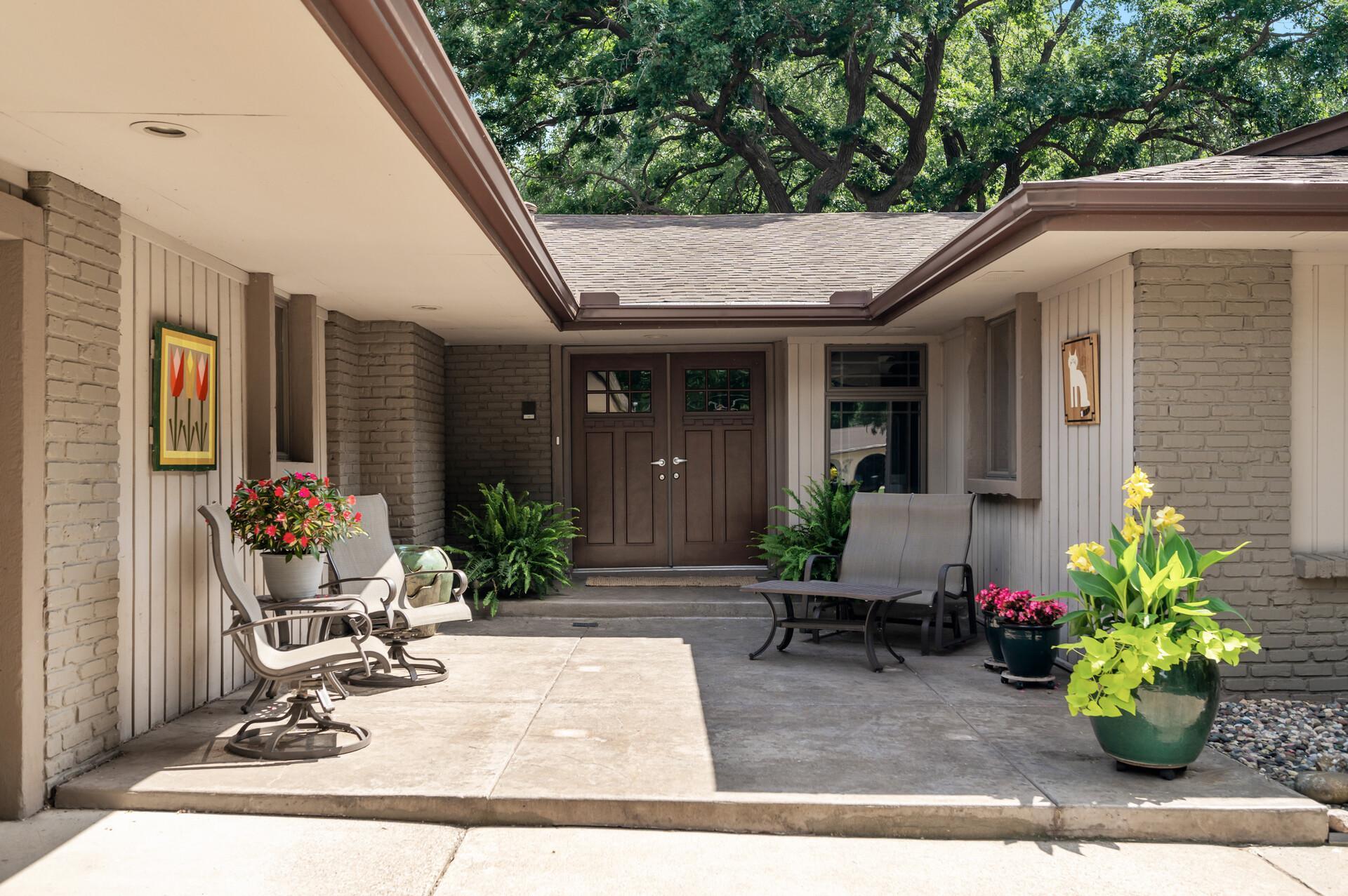 Beautiful double entry doors