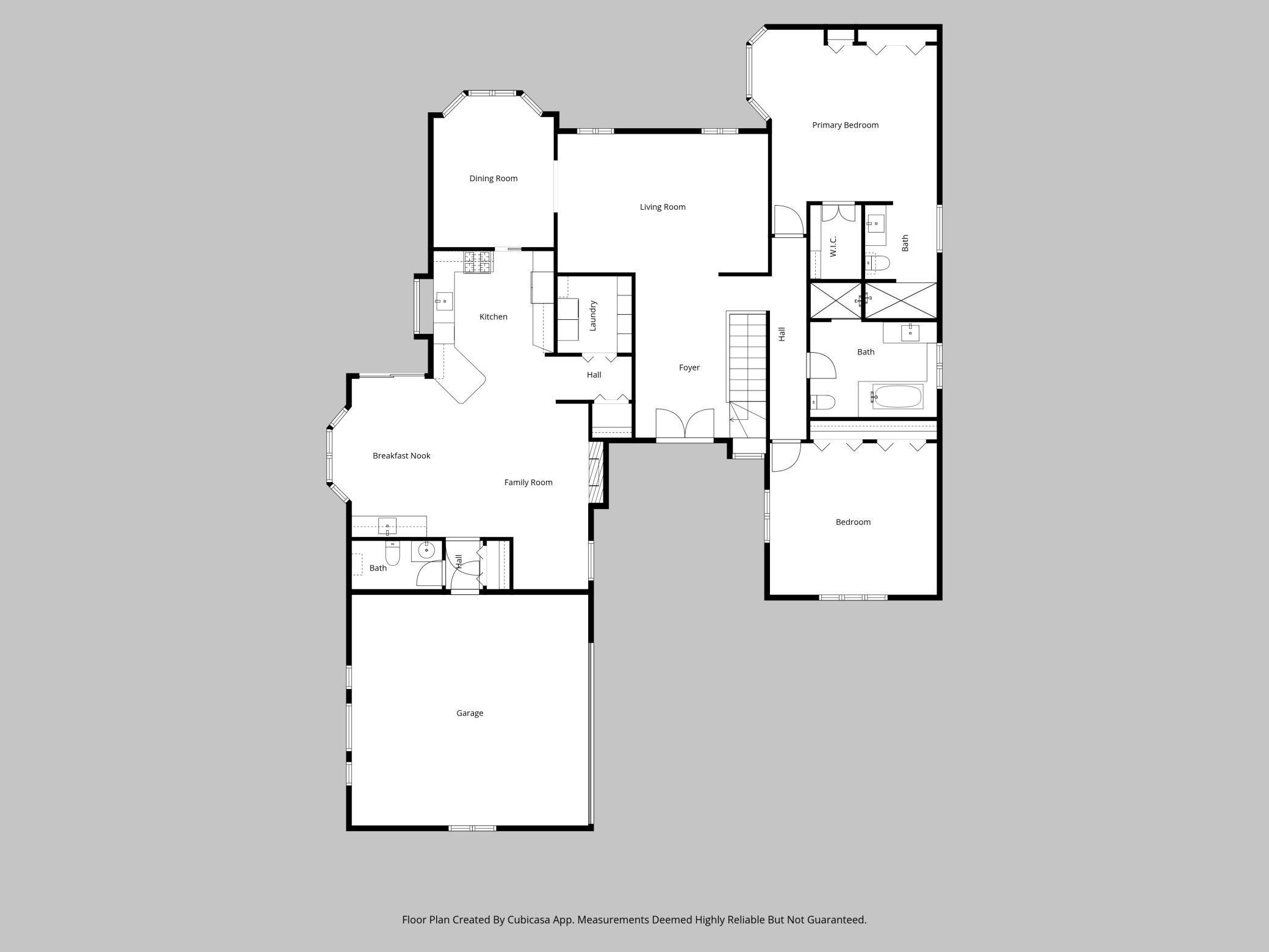 main level floor plan