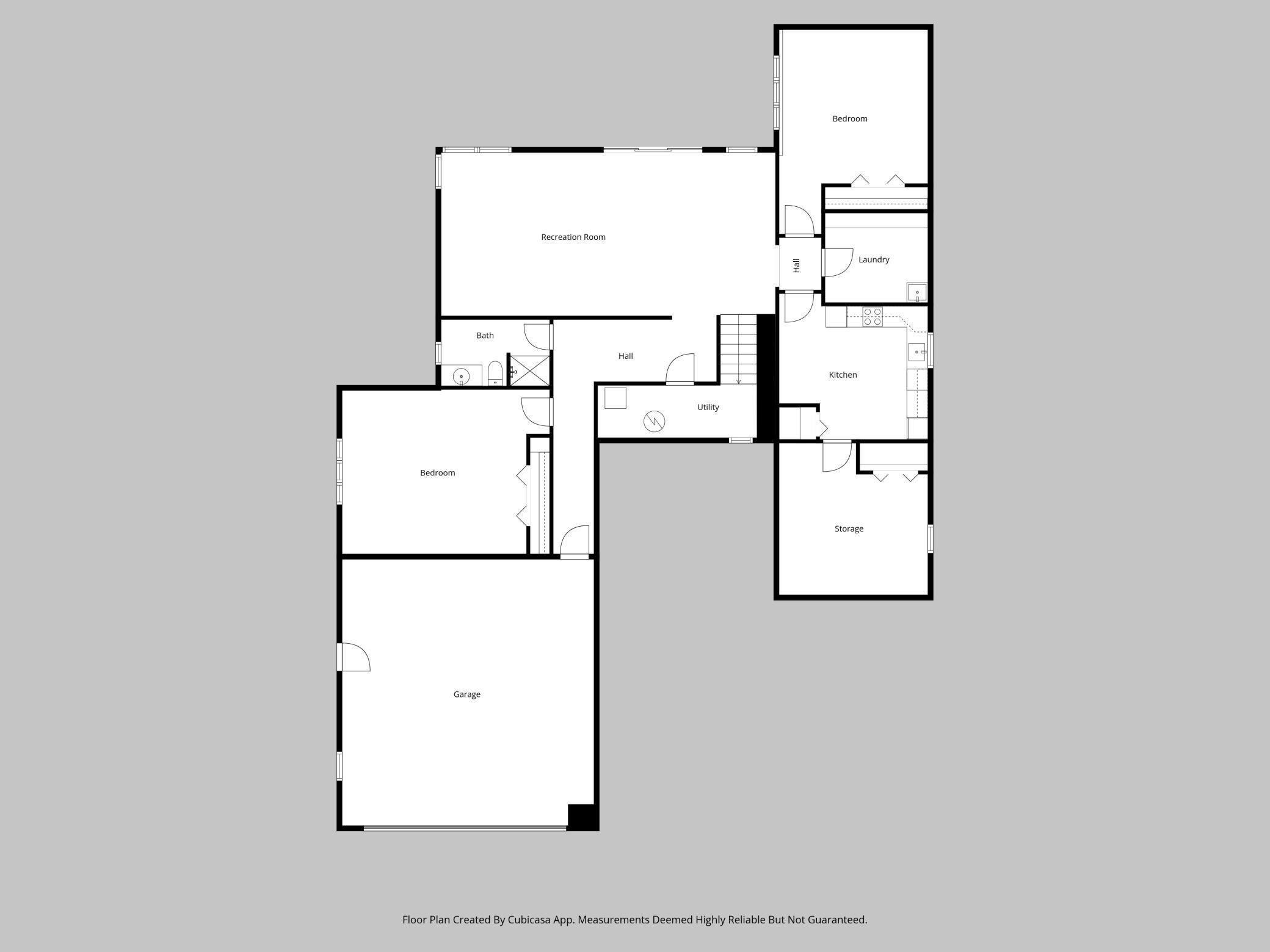 lower level floor plan
