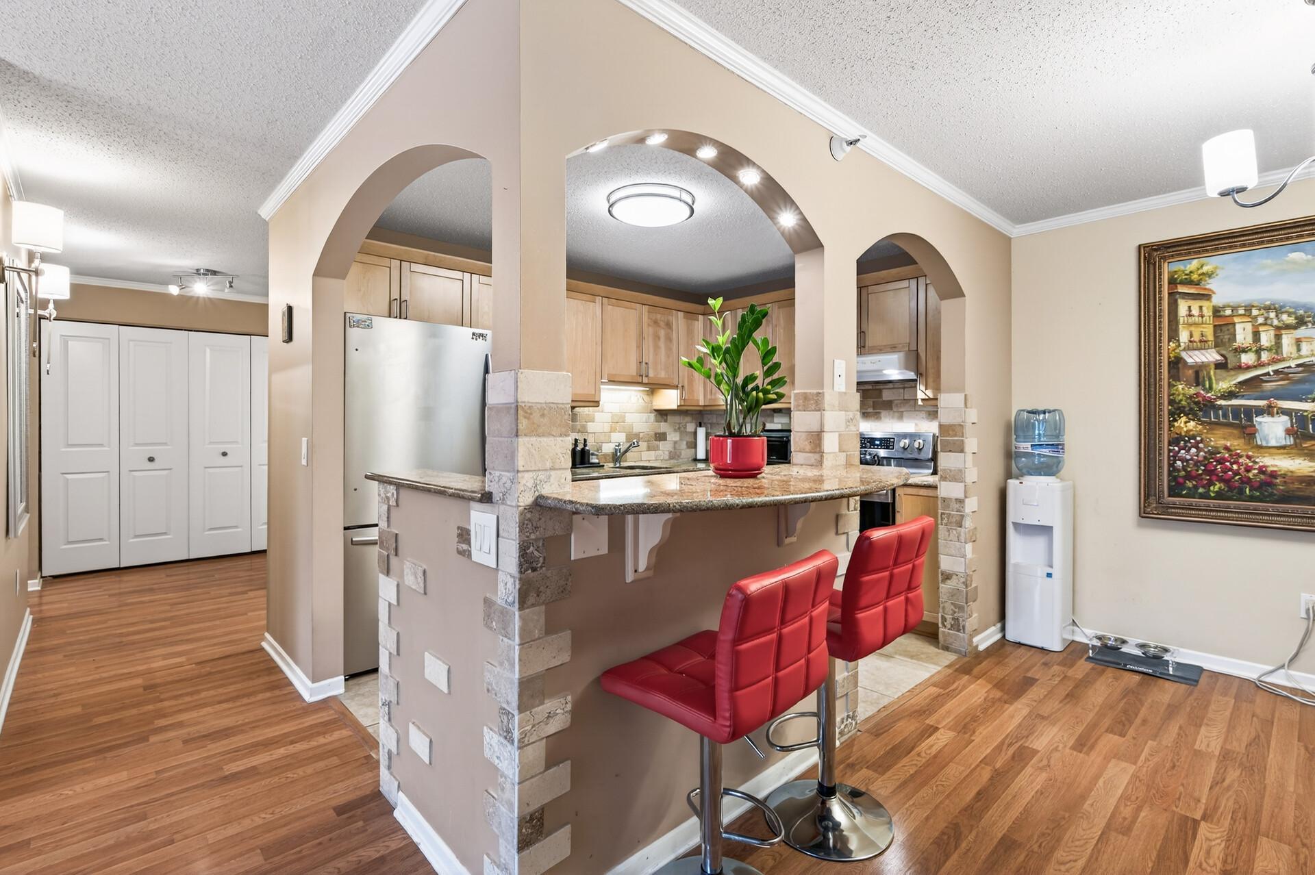 Welcome home to this beautiful 2 bed, 2 bath condo!