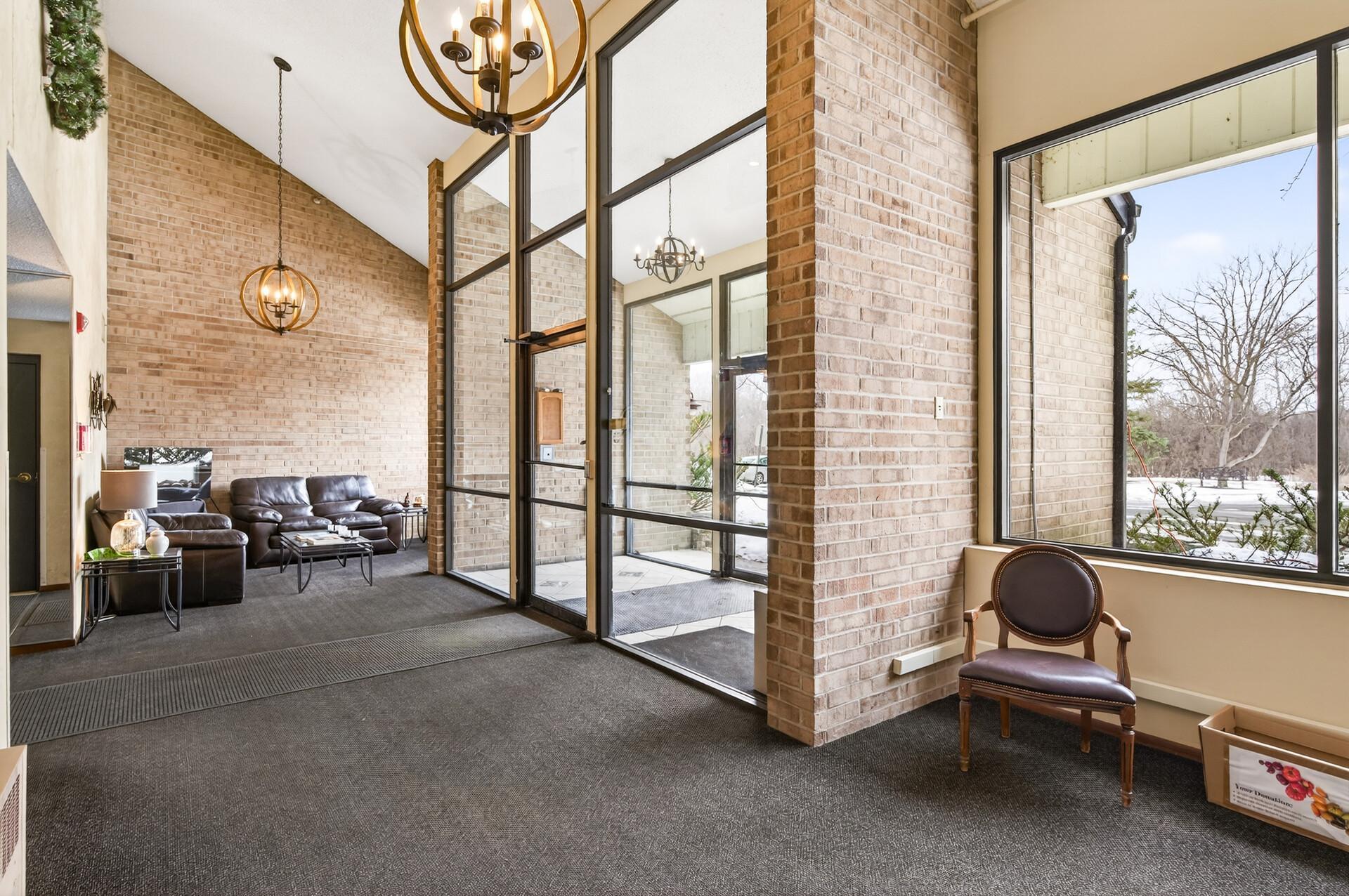 Welcoming entry area and a great community!