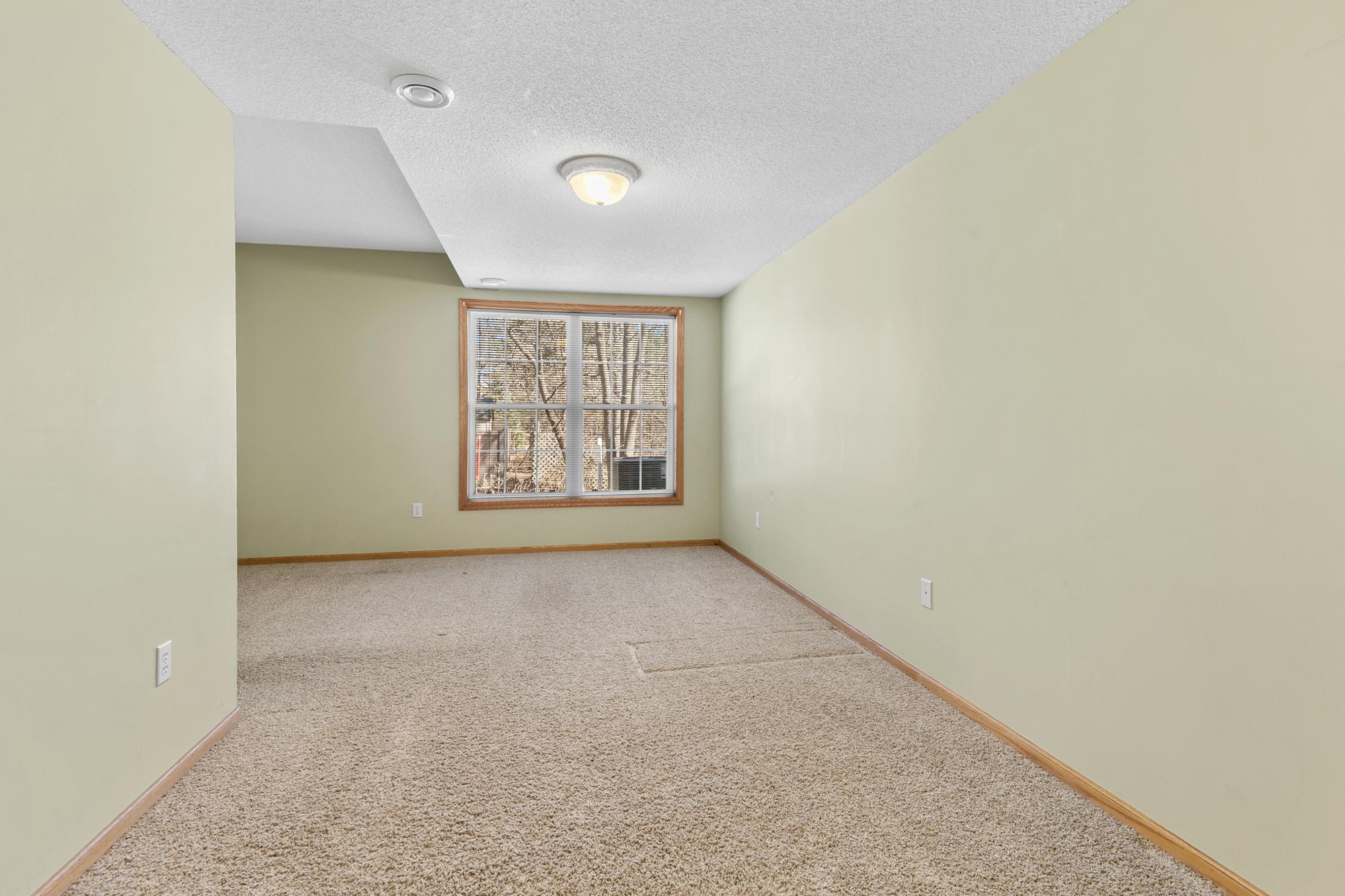 Third bedroom on lower level