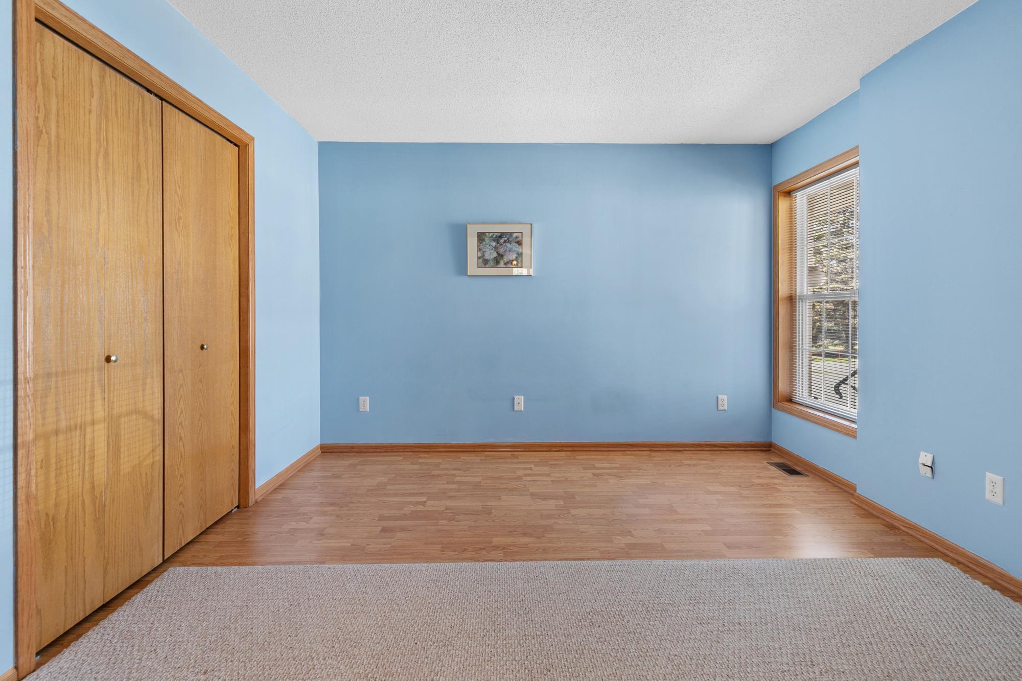 Second main level bedroom / office