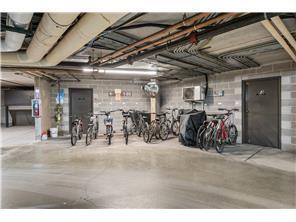 Secure bike storage in garage