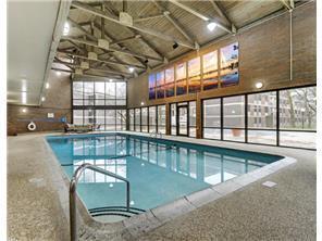 Heated pool for year round use