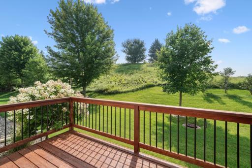 What a view off the deck!