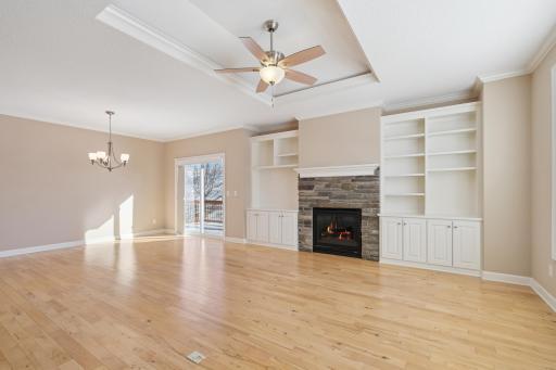 Gorgeous wood floors throughout the main floor