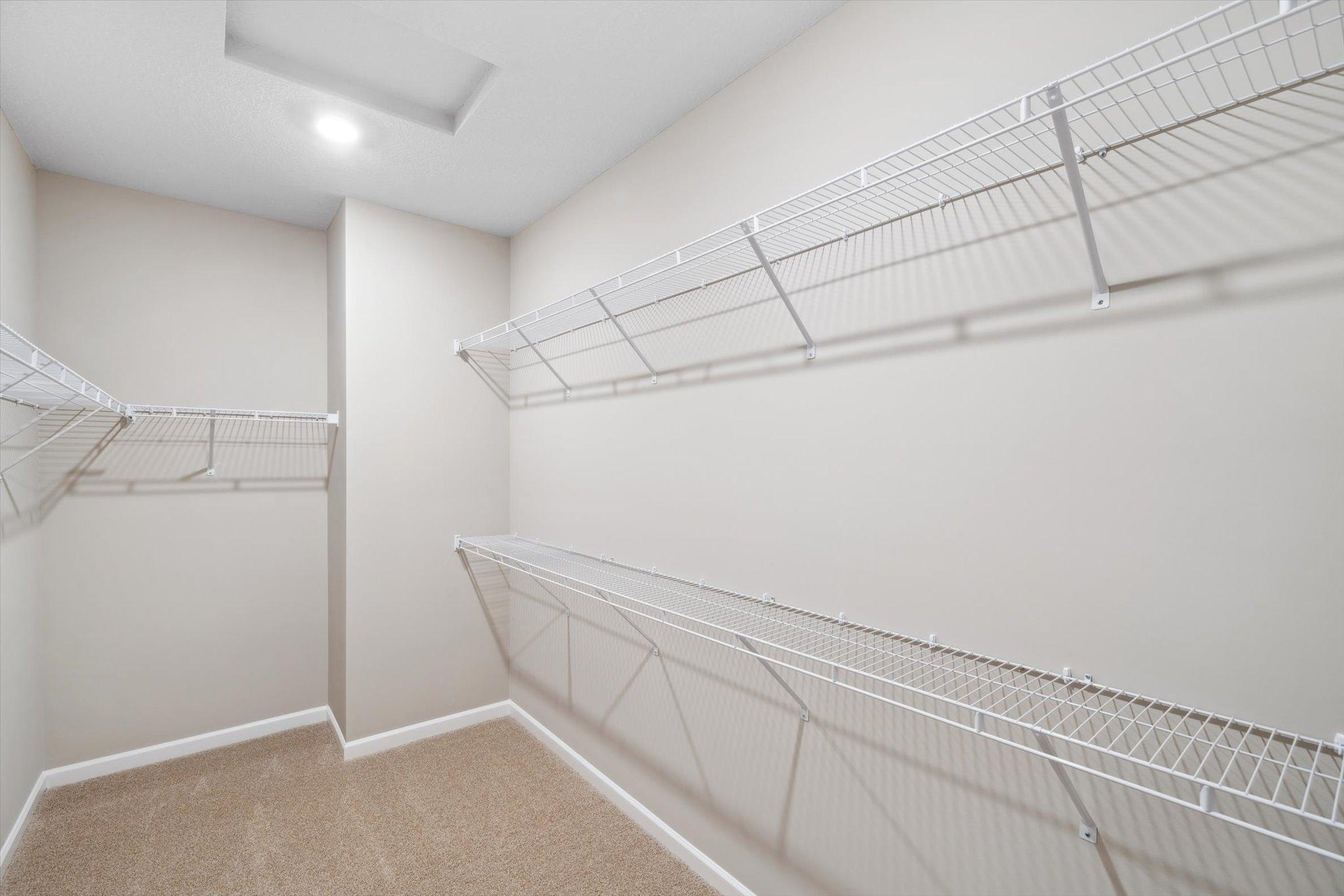 Owner's WIC *Photo of a previously built home of the same floor plan. Finishes/options may vary.