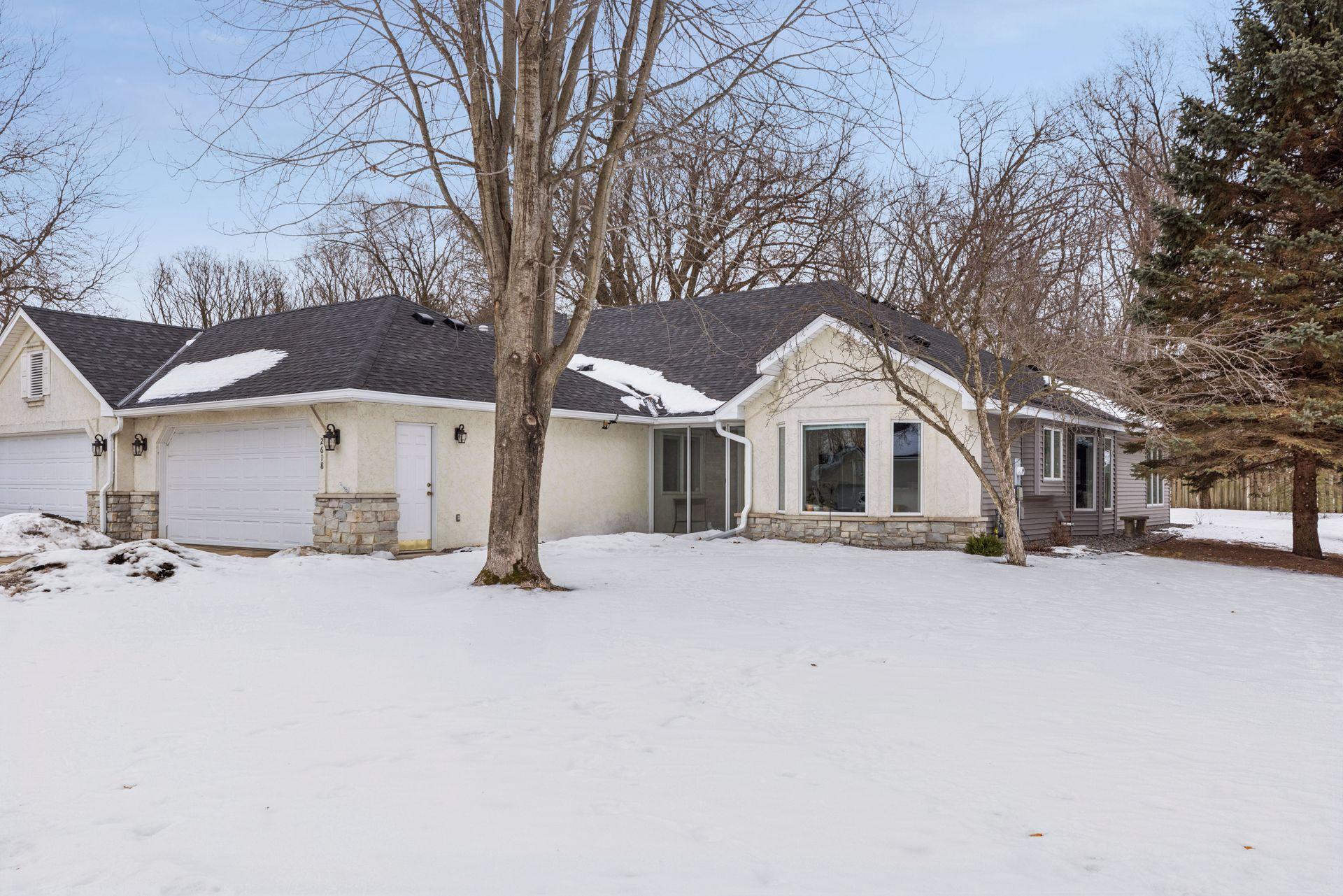 Front/Side View of Home