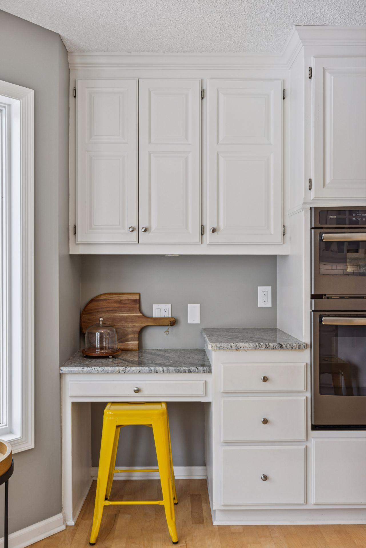 Desk Station in Kitchen
