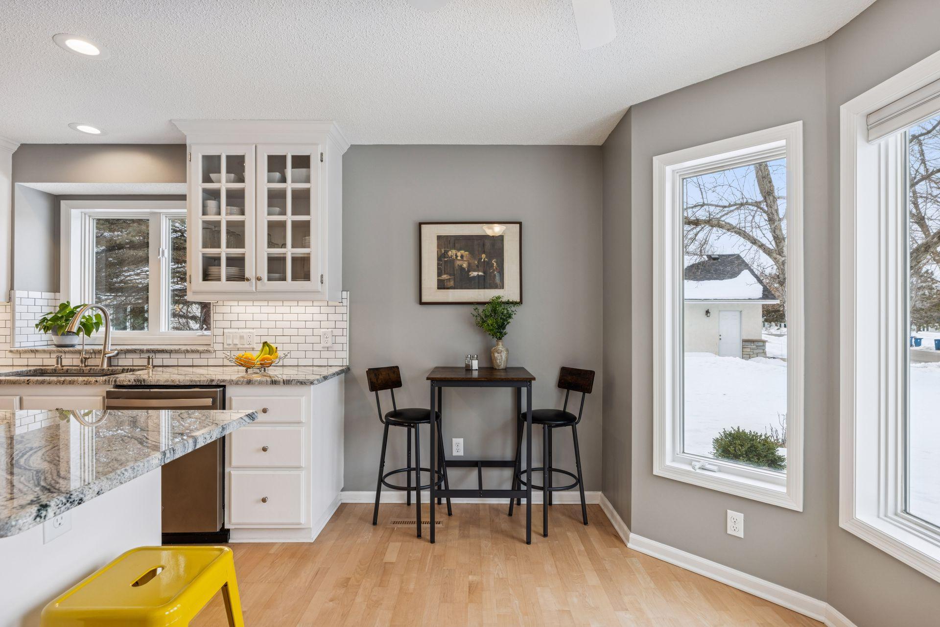 Breakfast Nook and Kitchen Bump Out