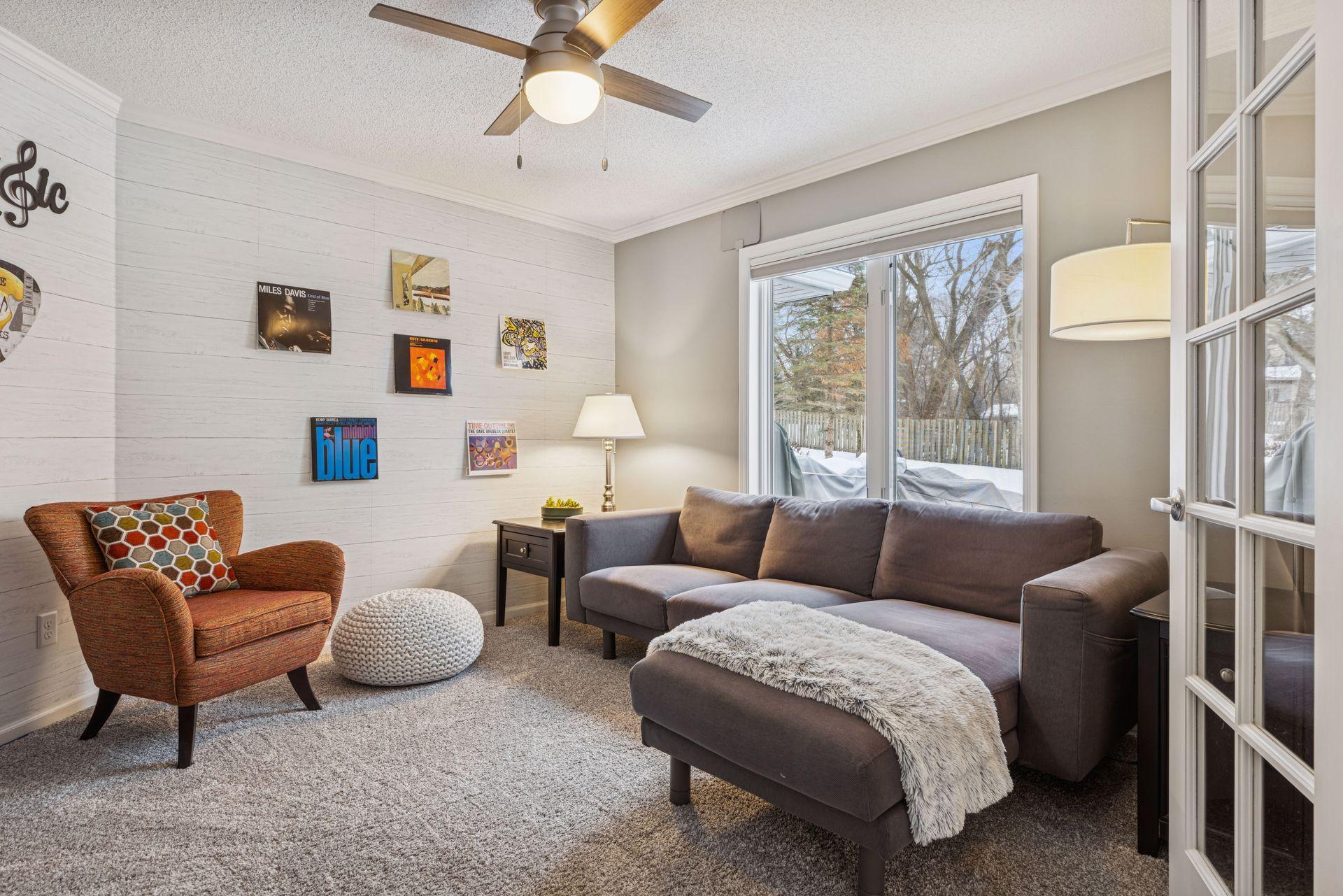 Flex Room Perfect for an Office, Sitting Area or Potential 3rd Bedroom