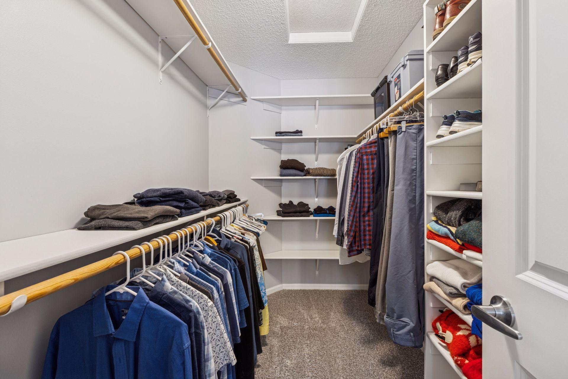 Primary Walk-in Closet