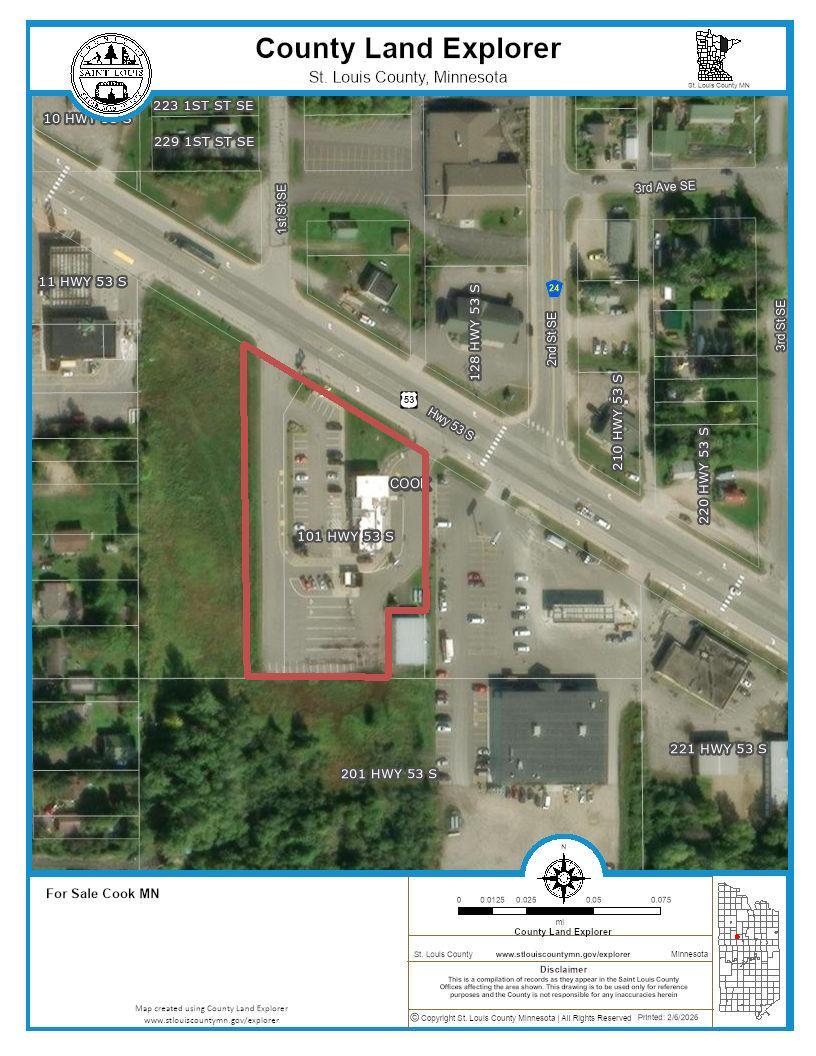 Property photo for 101 S Highway 53, Cook, MN 55723