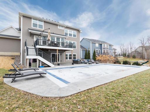 It won't be long before you will be grilling out on the deck, soaking up the sun on the patio & jumping in the sparkling blue pool to cool off on hot summer days.