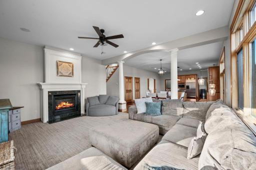 Living Room (flame in fireplace is digitally enhanced)