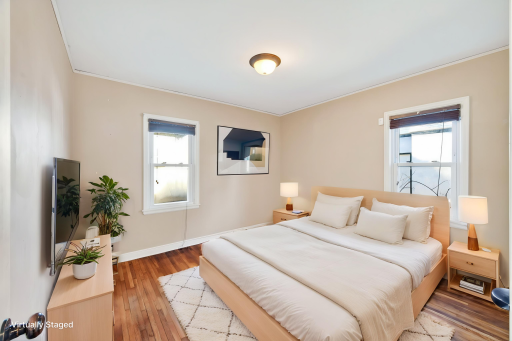 Main level bedroom #2 (virtually staged)