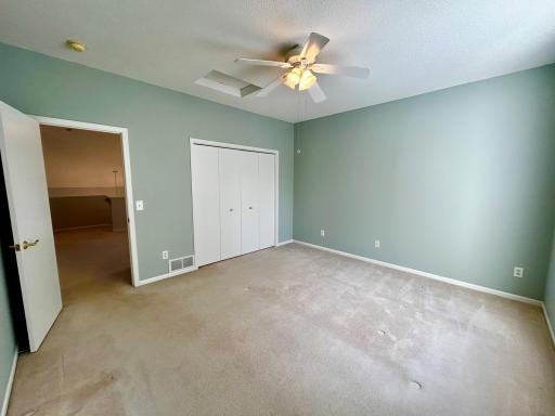 Bedroom on the second level