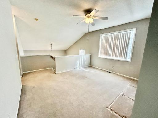 Loft area at the top of the stairs