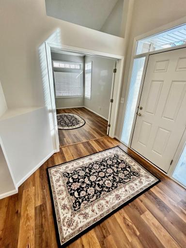 View into office from the entry