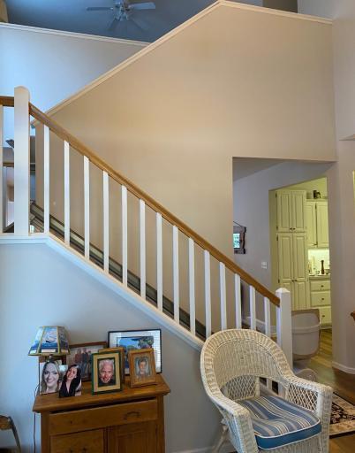 Front entry looking at the stairs