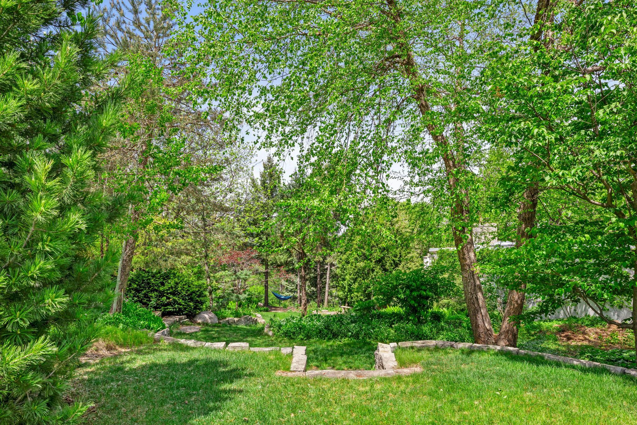 Extra deep backyard