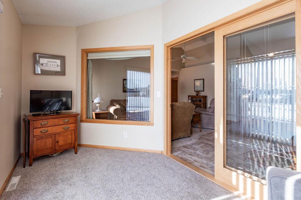 Sunroom view to living room