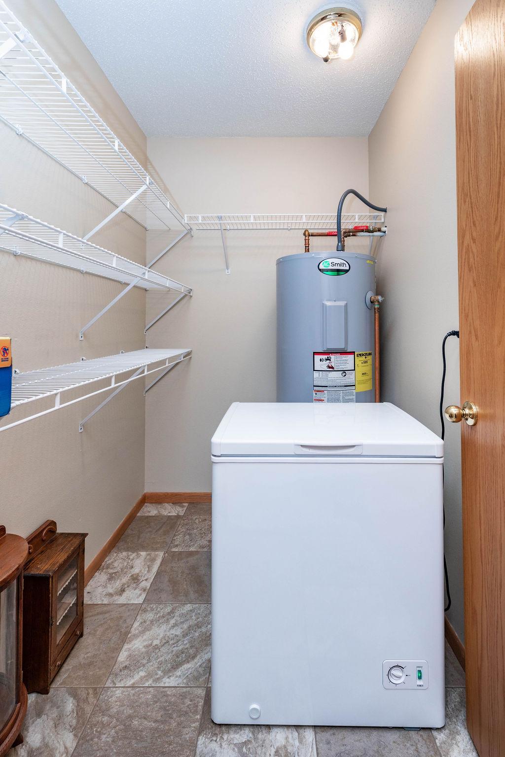 Mechanical & storage space