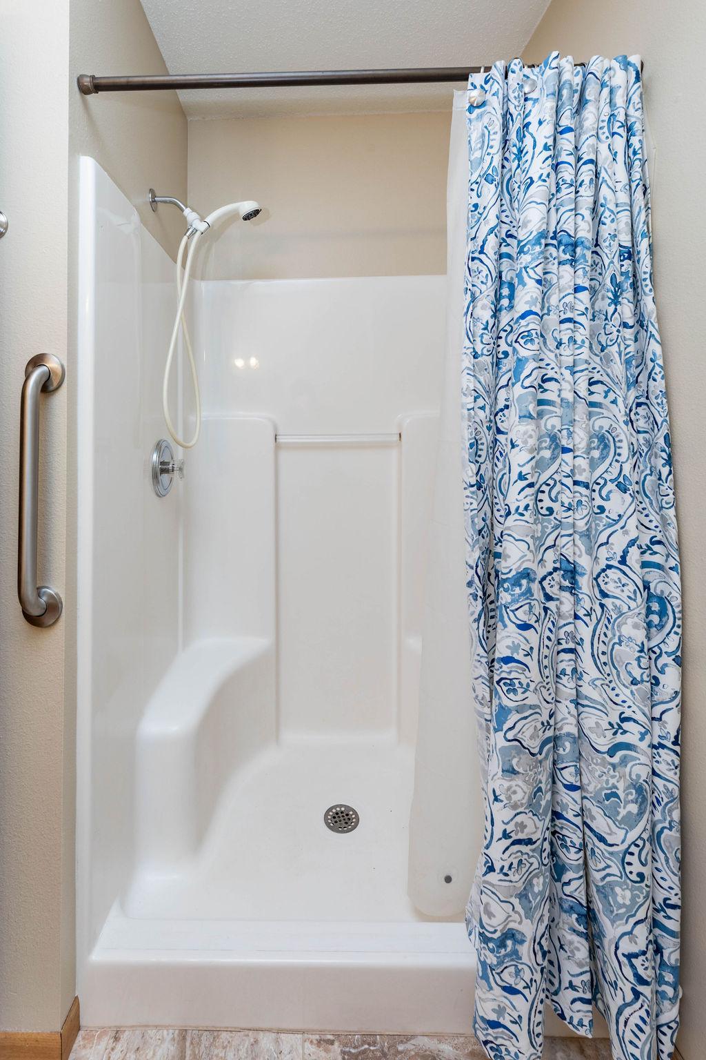 Primary Bath's Walk-in Shower