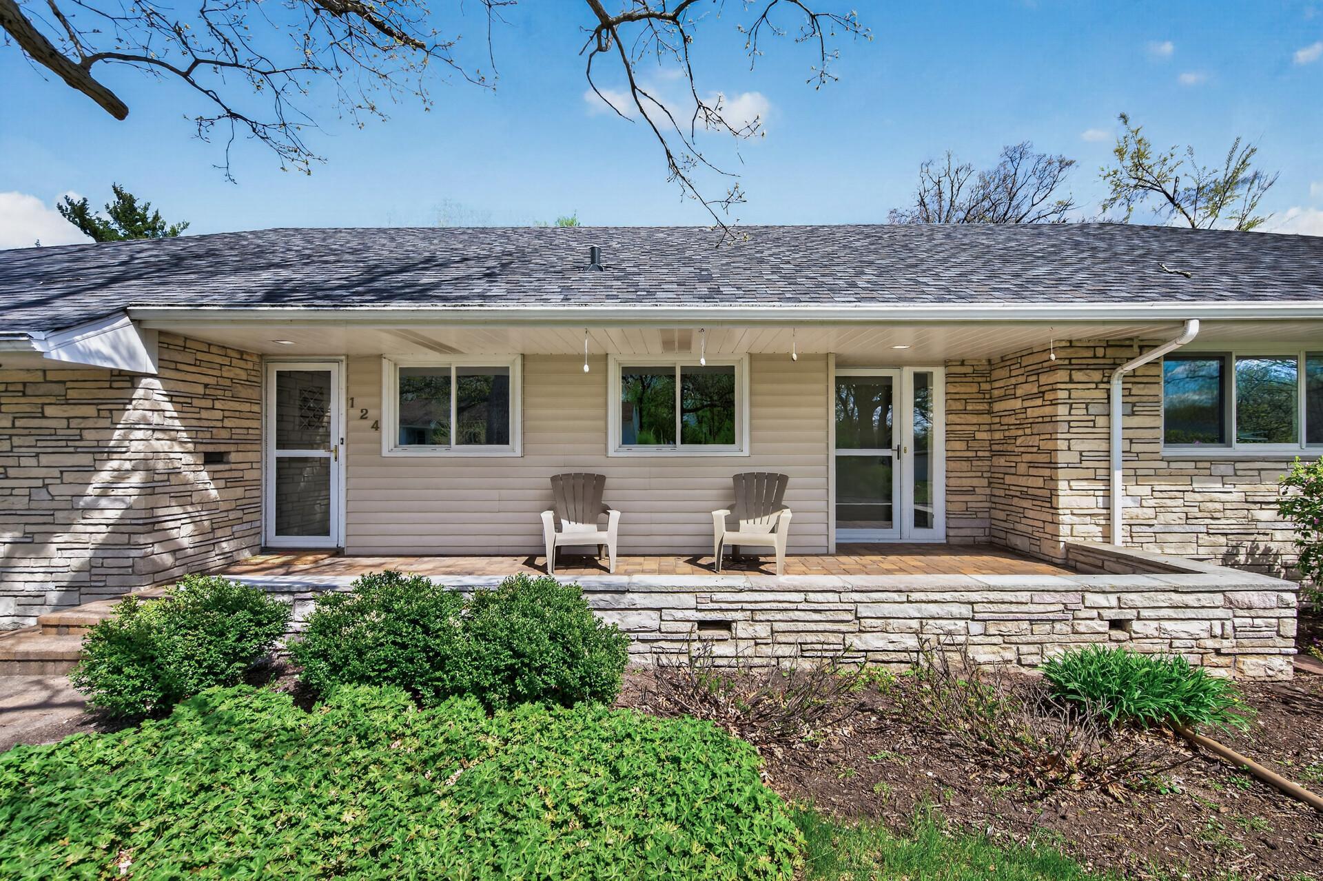 Paver walkway & front porch