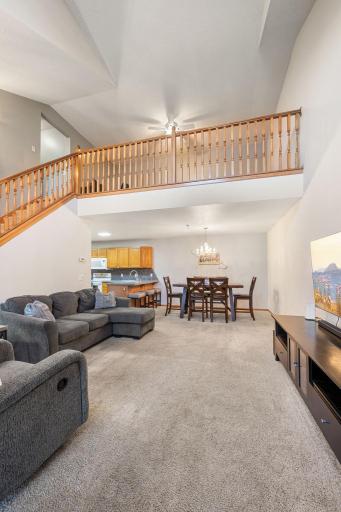 Open kitchen, living, and dining spaces — designed for easy living.