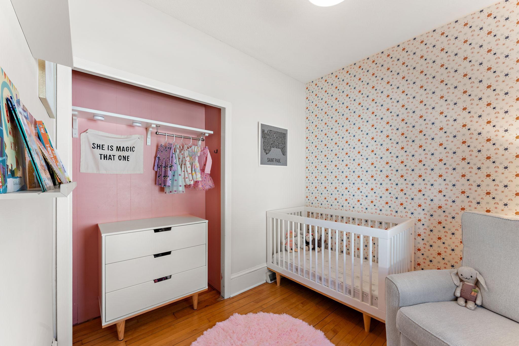Second main floor bedroom.