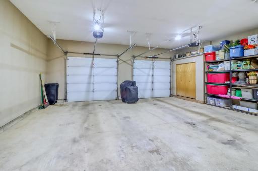 Two stall heated garage
