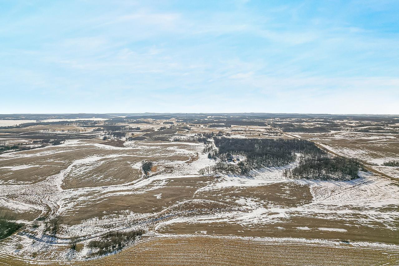 Facing South on the West side