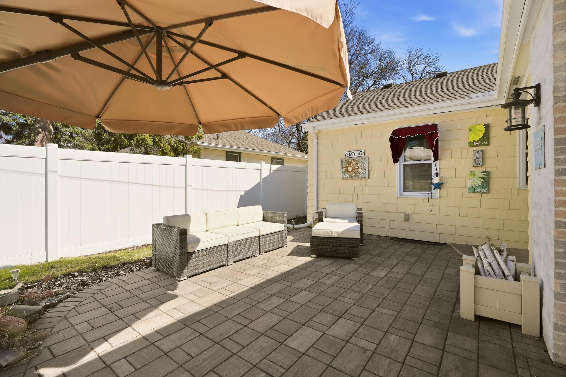 Feels like indoor/outdoor living with this amazing patio area.