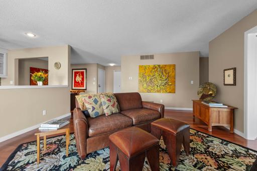 A view from the living room.