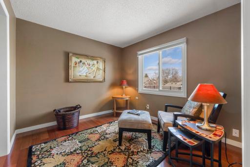 This "flex" room is perfect as a den/office...