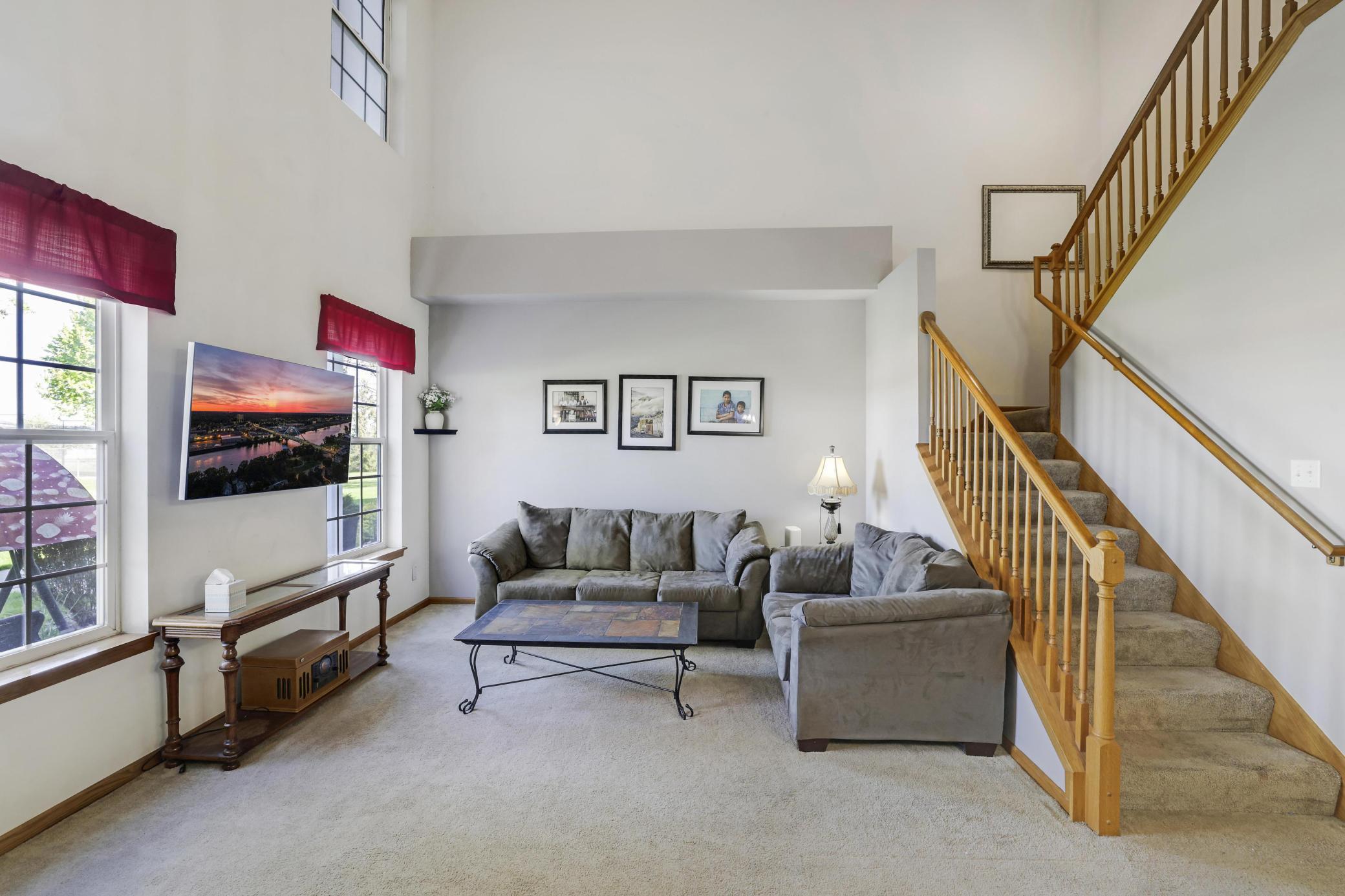 Great open entertaining areas.
