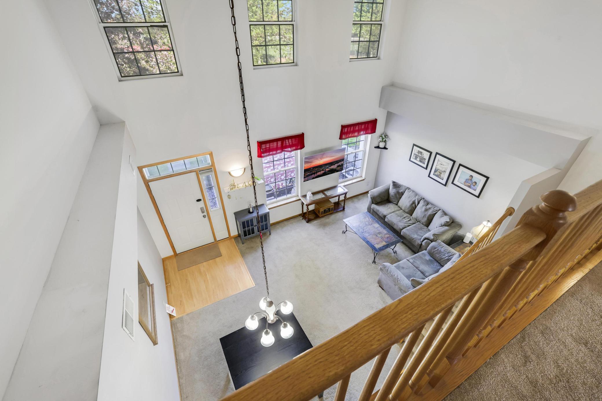 Loft overlook.