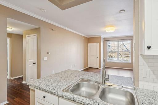 Open-concept living space with natural light and room to make it your own