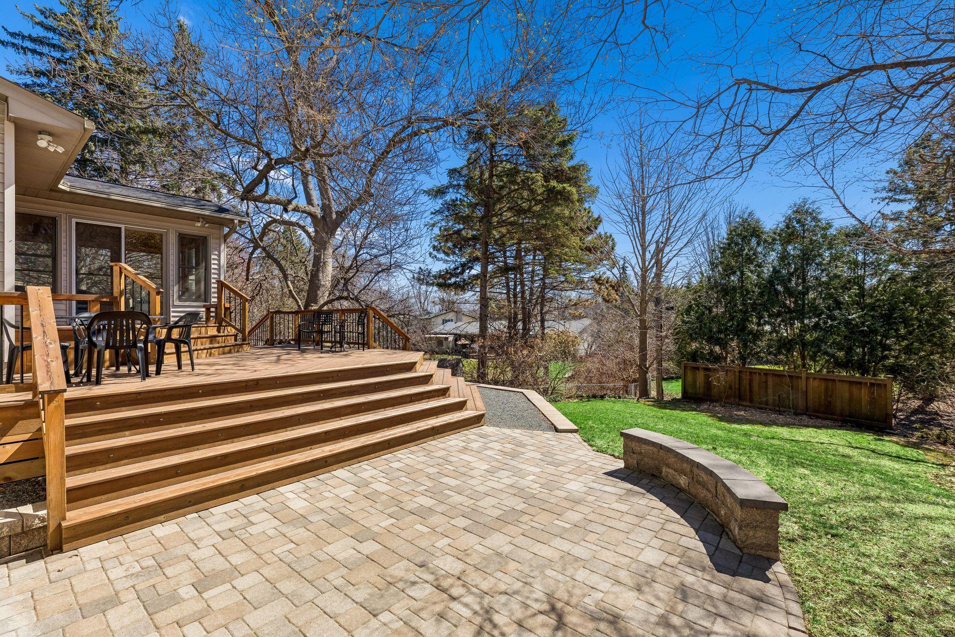 Beautiful private patio and deck