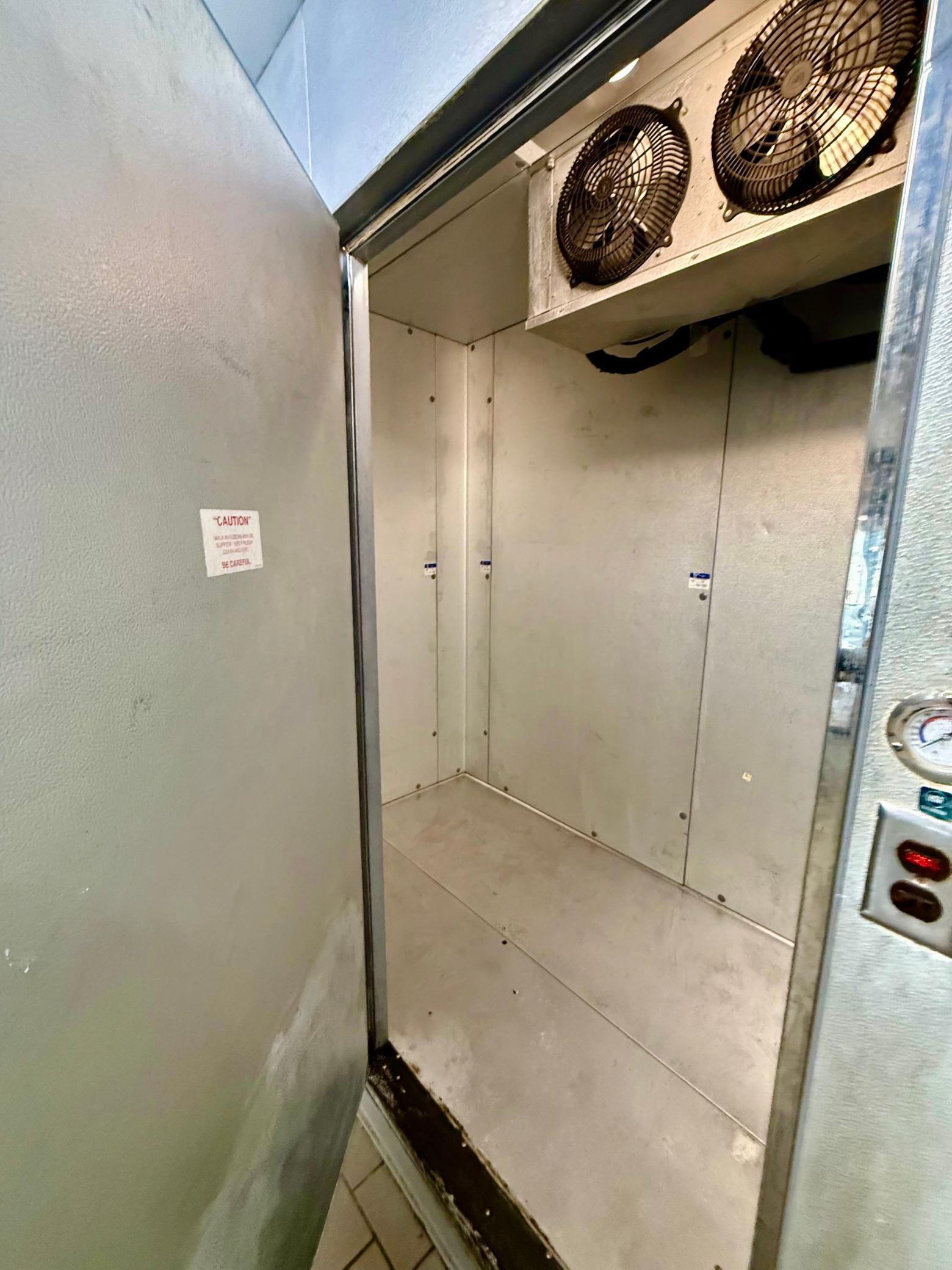 Rear freezer