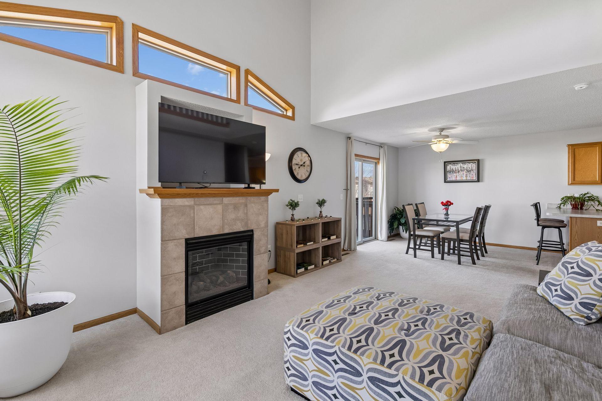 Practical design & neutral paint throughout.